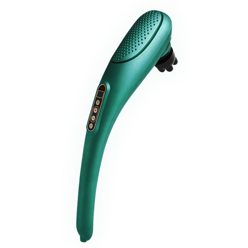 Portable rechargeable muscle massager
