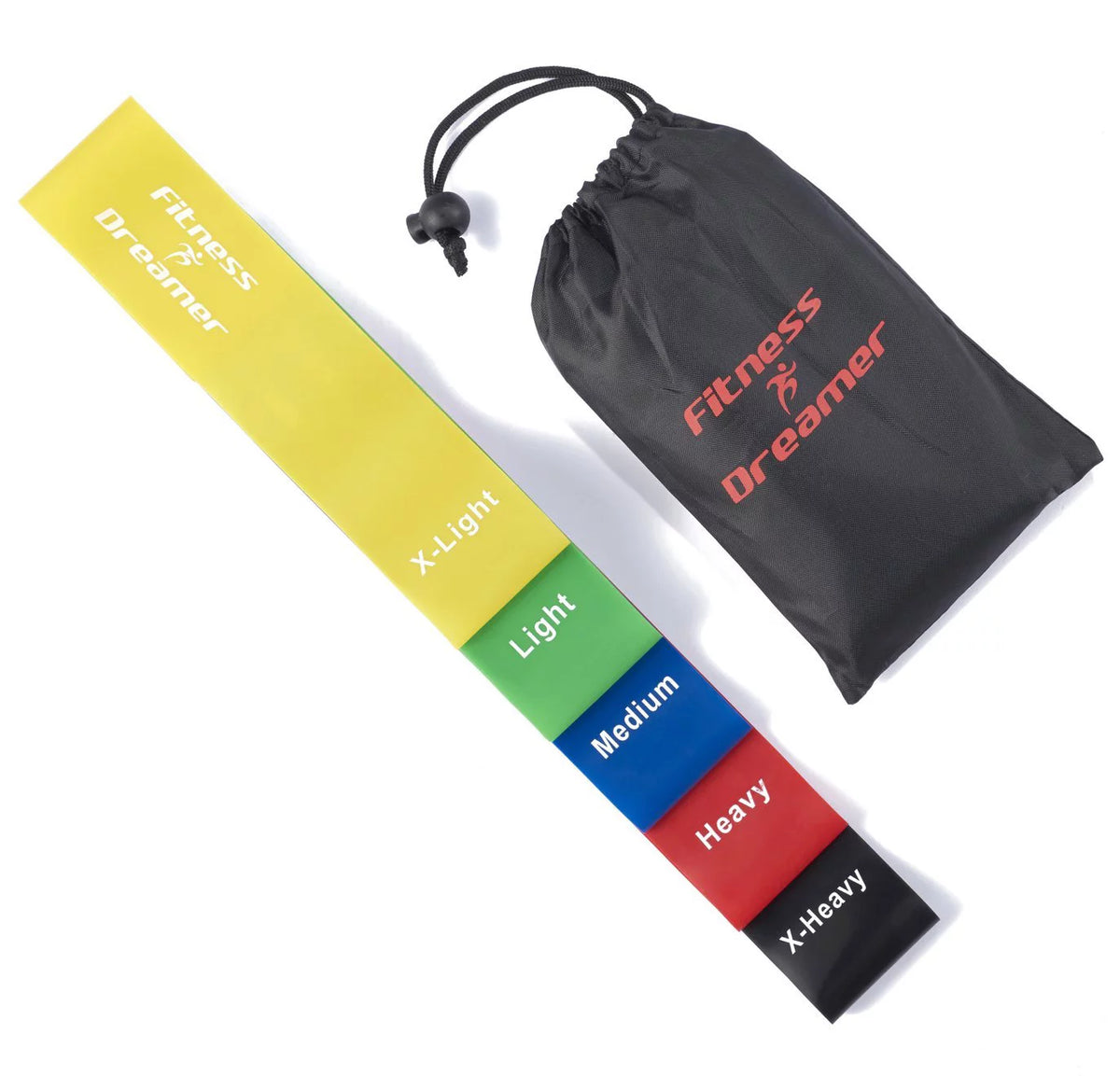 Weerstandsbanden set met 5 sterktes – SimonFitness