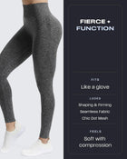Vital High-Waisted Seamless Workout Leggings product detail 3