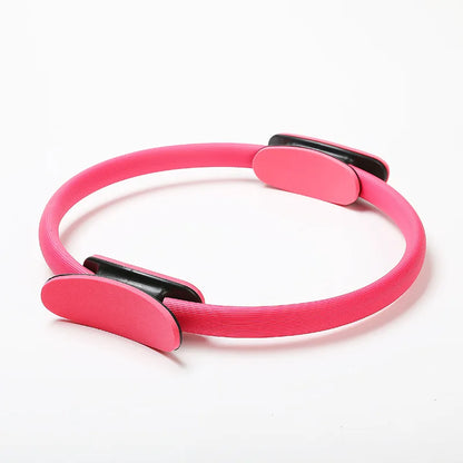 Pilates resistance ring for core and leg exercises