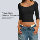 Tenwolf Women's Fitted Workout Top – Yoga & Pilates product detail 6