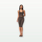 Women's V-Neck Yoga Set – High-Waist Leggings on a clean studio background